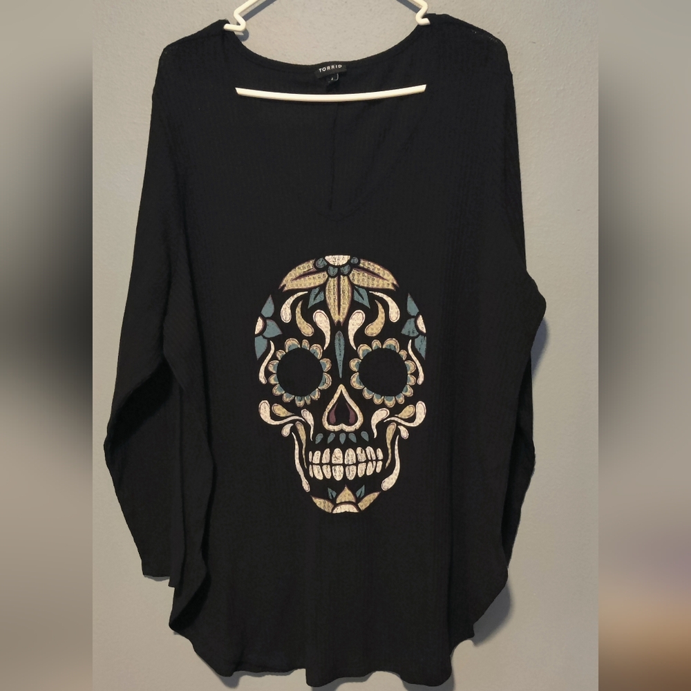 Torrid waffle weave shirt